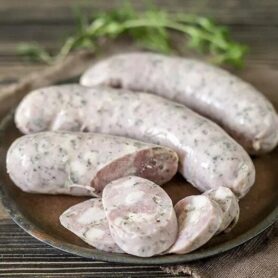 biala kielbasa parzona